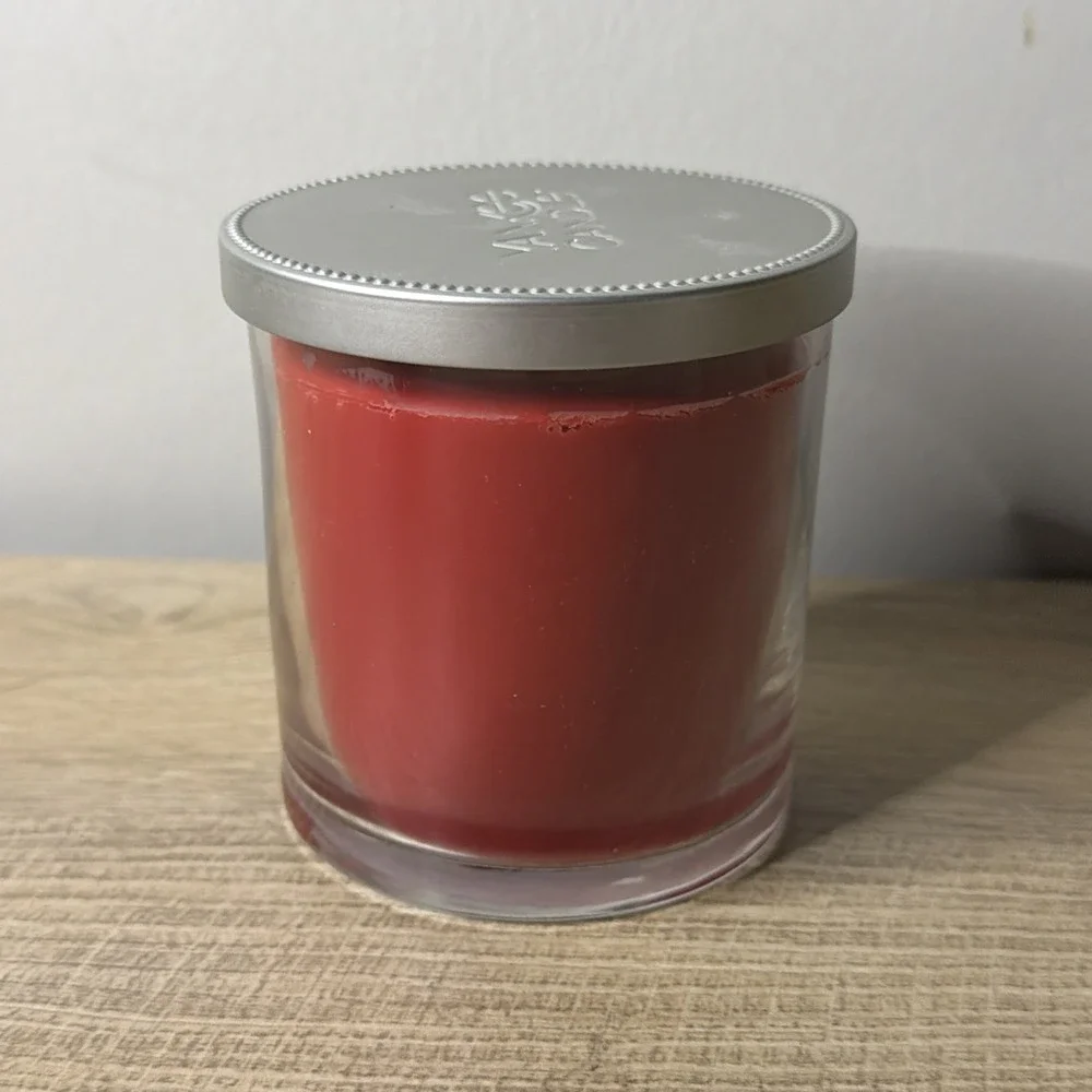Yankee Candle Glass Tumbler Sparkling Cinnamon‎ Candle One Wick 7 oz New